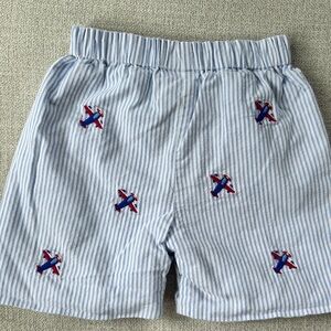 Boys airplane shorts